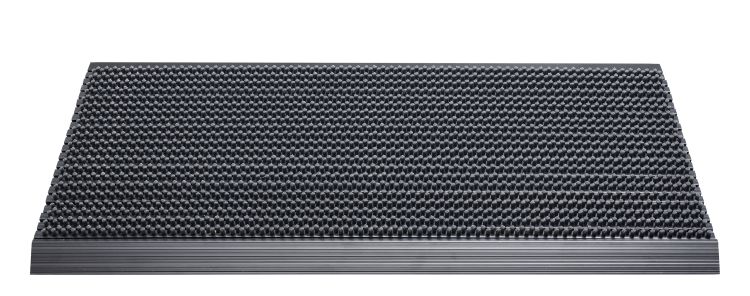 Tapis d'entrée 17CB, coloris brosses: gris