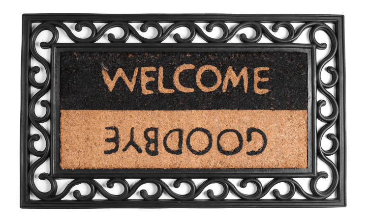 Personalised coir Doormat BAHAMAS