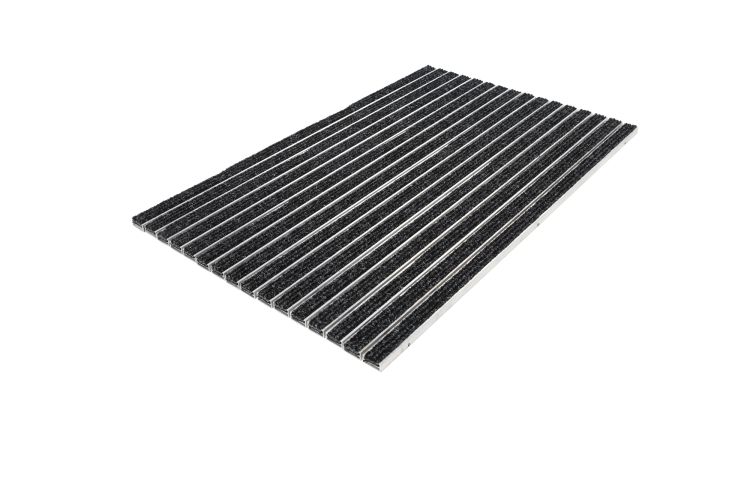 Entrance Mat on Aluminum Structure 17R - Anthracite
