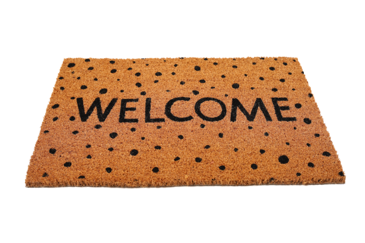 Personalised coir Doormat CUBA