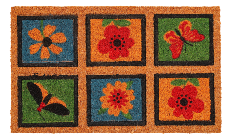 Personalised coir Doormat FIJI