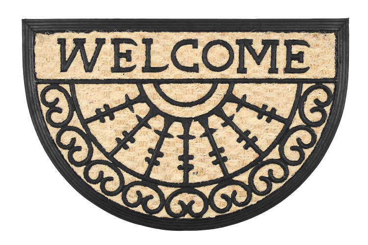 Personalised coir Doormat MALDIVES