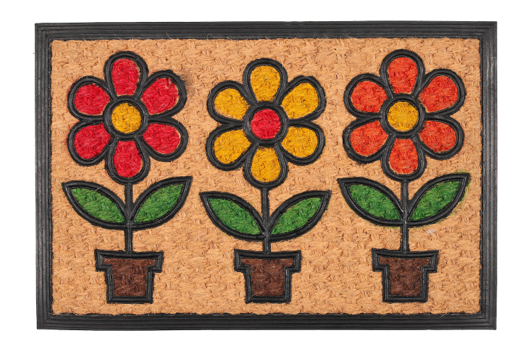 Personalised coir Doormat MALDIVES