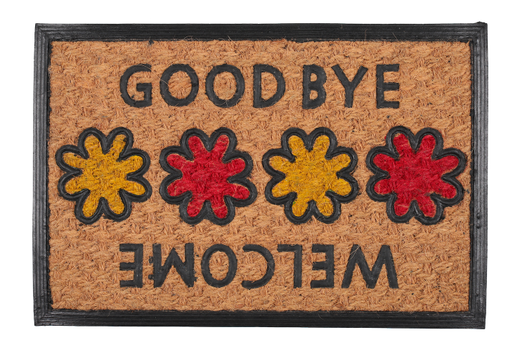 Personalised coir Doormat MALDIVES