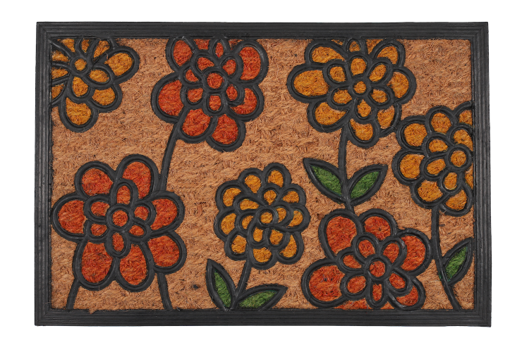 Personalised coir Doormat MALDIVES