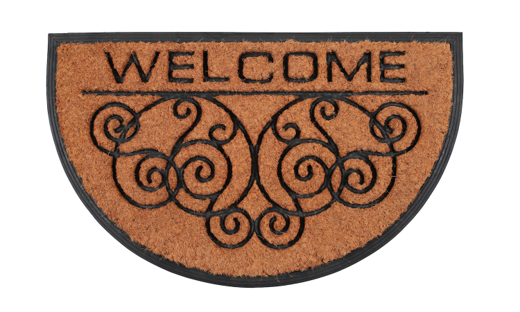 Personalised coir Doormat MAYOTTE
